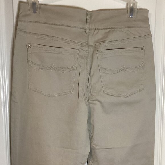 2016 by Parasuco Women's Stretchy Pants Size 10 Straight Leg Casual Pull-on - Picture 5 of 7